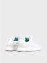 Panchic Wit Nylon Suède Leren Sneakers White Heren - Thumbnail 3
