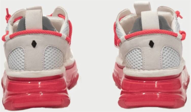 Panchic Witte Fuchsia Sneakers