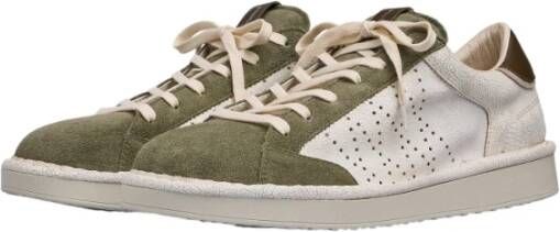 Panchic Witte Sneakers met Groene Neus
