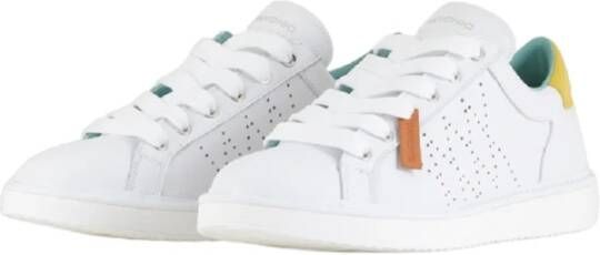 Panchic Witte Sneakers met P01 Vetersluiting White Heren