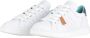 Panchic Witte leren sneakers met brede witte veters White Heren - Thumbnail 12