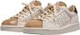Panchic Witte Veterschoenen met Lurex Detail - Thumbnail 2