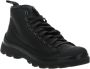 Panchic Zwarte Leren Veterschoen voor Heren Black Heren - Thumbnail 3