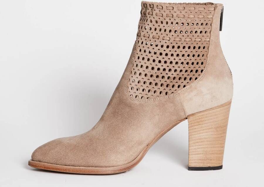 Pantanetti Ankle Boots Beige Dames