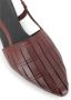 Pantanetti Brandy leren slingback ballerina schoenen - Thumbnail 2