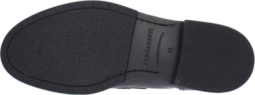 Pantanetti Platte schoenen Zwart Black Heren