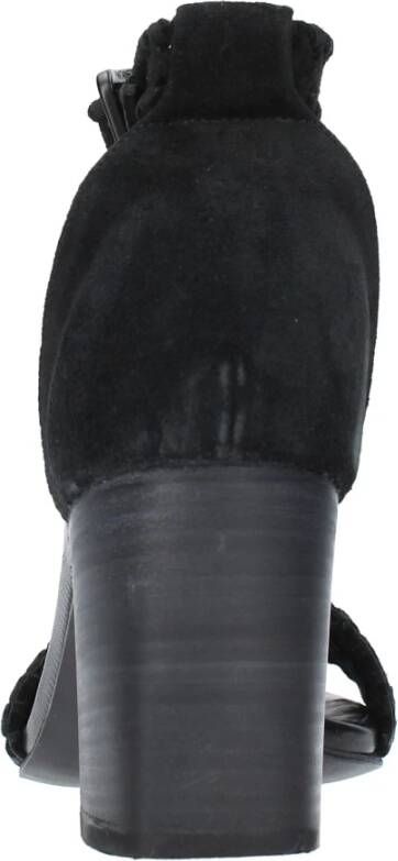 Pantanetti Sandalen Zwart Black Dames