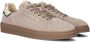 Pantofola d'Oro Elba Low Sneakers Leren Sneaker Heren Beige - Thumbnail 10