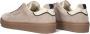 Pantofola d'Oro Elba Low Sneakers Leren Sneaker Heren Beige - Thumbnail 11