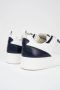 Pantofola D'Oro Blauwe Leren Heren Sneaker Stijl White Heren - Thumbnail 3