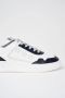 Pantofola D'Oro Blauwe Leren Heren Sneaker Stijl White Heren - Thumbnail 4
