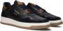 Pantofola d'Oro Sirmione Low Sneakers Leren Sneaker Heren Blauw - Thumbnail 8