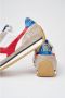 Pantofola D'Oro Blauwe Leren Sneakers Trainer '74 Multicolor Heren - Thumbnail 3