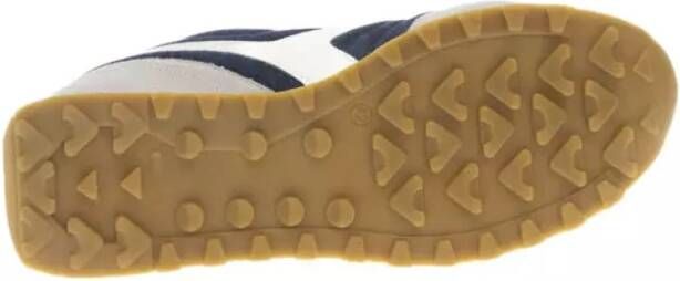 Pantofola d'Oro Blauwe Multicolor Sneaker met Veters