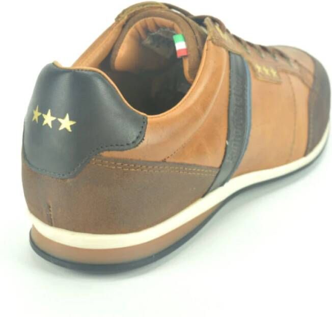 Pantofola D'Oro Cognac Fijn Sneaker N. Bruin Heren
