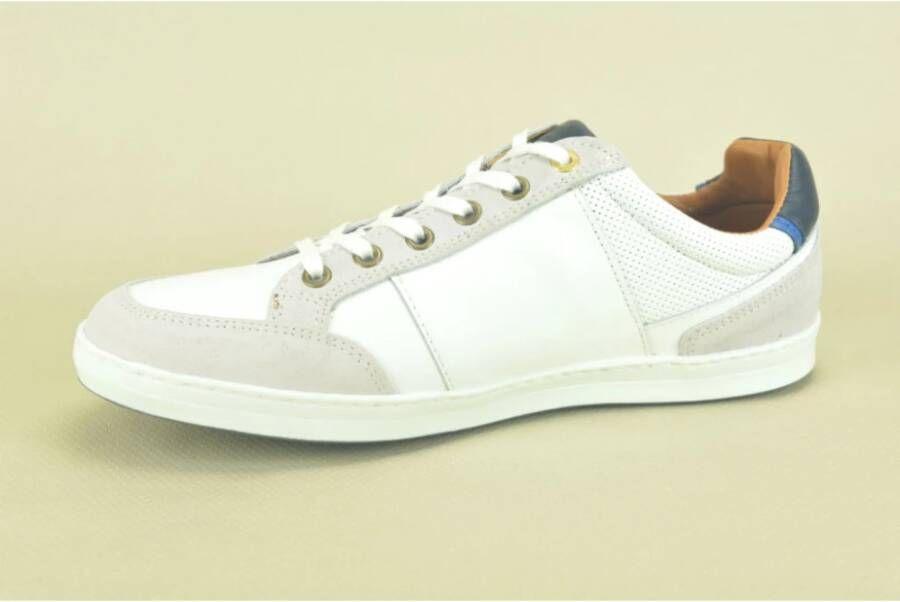 Pantofola d'Oro Embleem Sneaker Wit