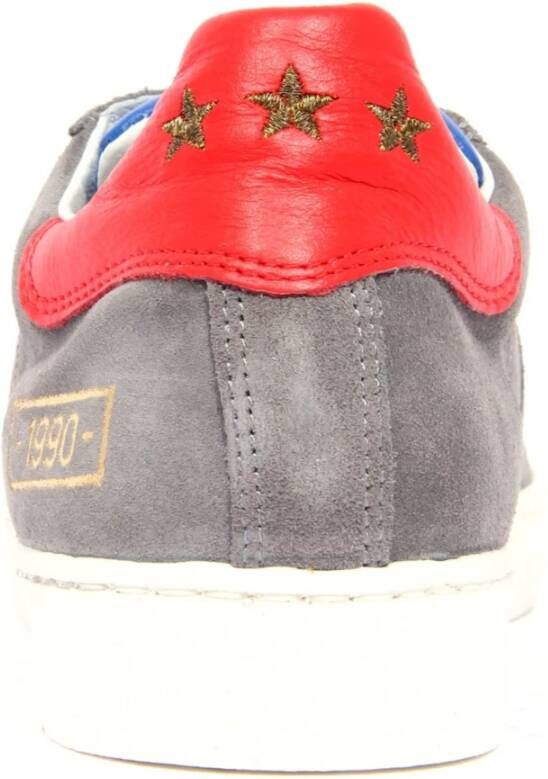 Pantofola d'Oro Grijze Suède Schoenen Limited Edition