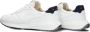 Pantofola d'Oro Heren Casual Witte Leren Sneakers - Thumbnail 9