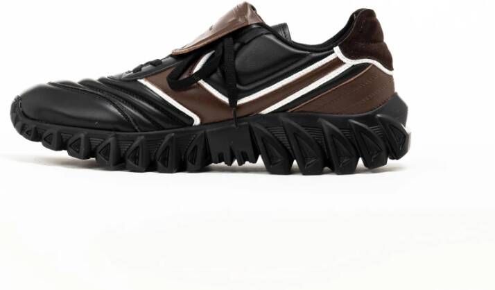 Pantofola D'Oro Heren Sneakers Zwart Wit Bruin Black Heren