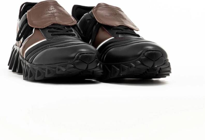 Pantofola D'Oro Heren Sneakers Zwart Wit Bruin Black Heren