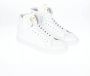 Pantofola D'Oro Italiaanse Leren Herensneakers White Heren - Thumbnail 2