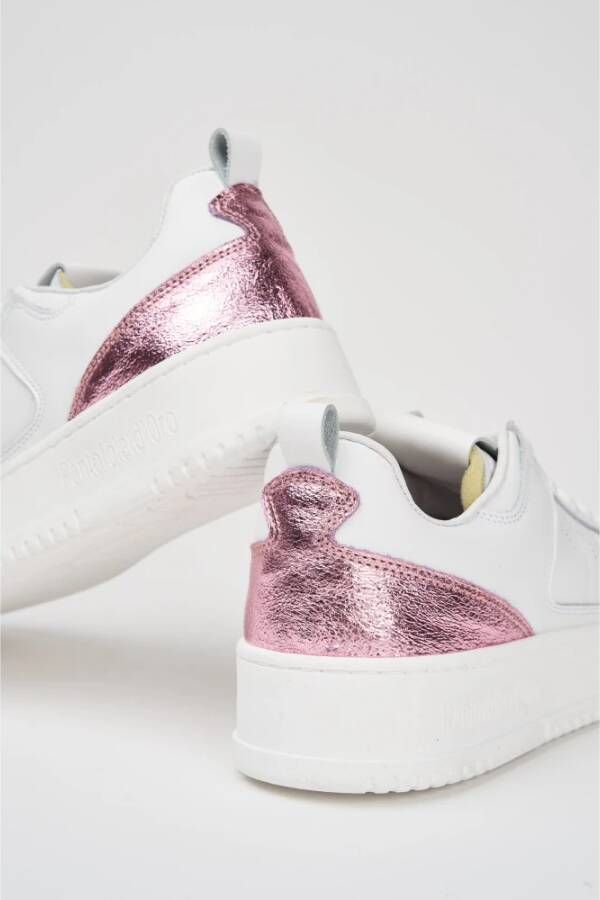 Pantofola D'Oro Klassieke witte sneakers voor vrouwen Multicolor Dames