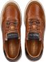 Pantofola d'Oro Sirmione Low Sneakers Leren Sneaker Heren Cognac - Thumbnail 13