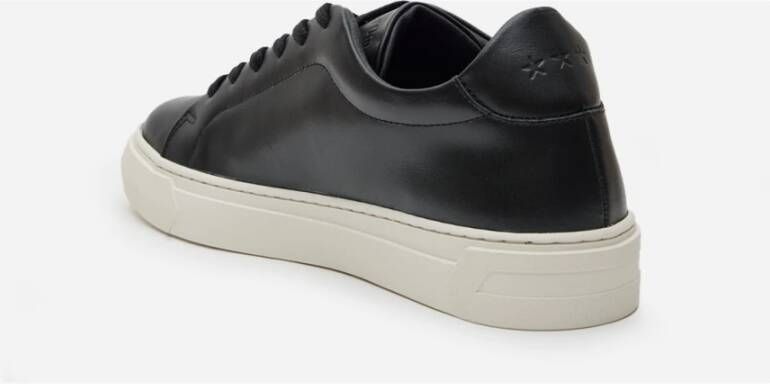 Pantofola D'Oro Luxe witte leren sneakers Black Heren