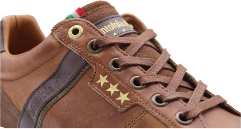 Pantofola D'Oro Stijlvolle Monarch Sneaker voor Mannen Brown Heren