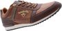 Pantofola d'Oro Laceno Uomo Low Lage sneakers Leren Sneaker Heren Cognac - Thumbnail 14