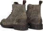 Pantofola D'Oro Taupe Suède Veterschoenen Sondrio High Gray Heren - Thumbnail 8