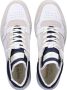 Pantofola D'Oro Velours Leren Sneakers met Klassieke Stijl White Heren - Thumbnail 3