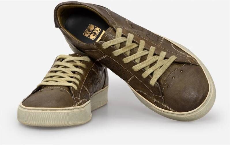 Pantofola d'Oro Witte Sneakers Del Bello Green