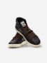 Pantofola d'Oro Witte Sneakers Goud Mid Stijl - Thumbnail 2