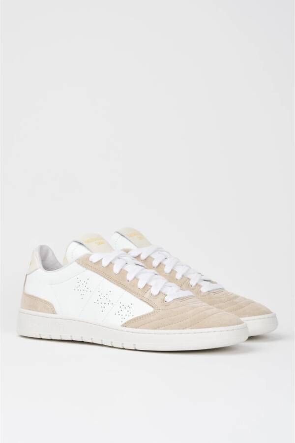 Pantofola D'Oro Witte Sneakers Wembley Stijl White Heren