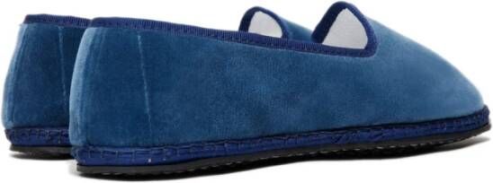 Paolo Fiorillo Capri Slippers Blauw Dames