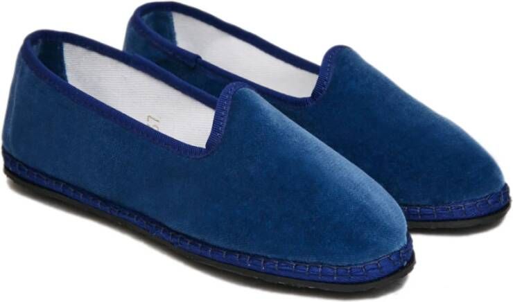 Paolo Fiorillo Capri Slippers Blauw Dames