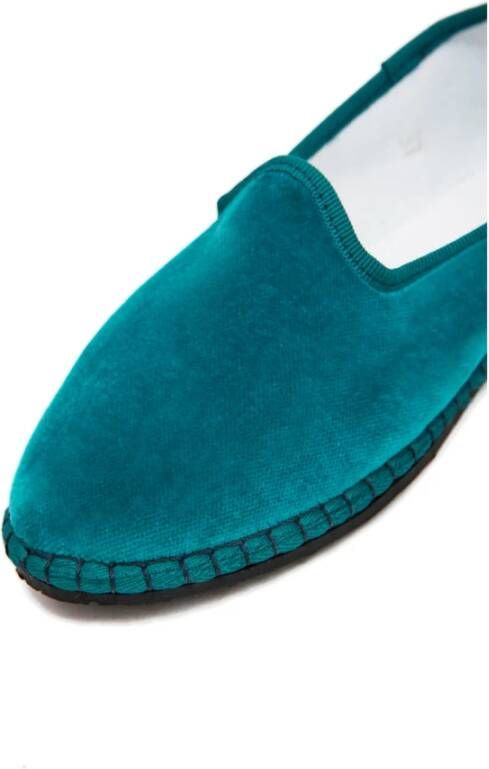 Paolo Fiorillo Capri Slippers Blauw Dames
