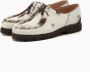 Paraboot Norman Kalfsleren Schoenen met Haar White Heren - Thumbnail 5