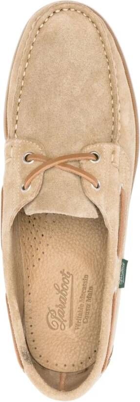 Paraboot Suede Blake Stitched Marine Loafers