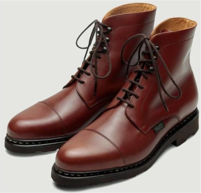 Paraboot Veterschoenen van Leer Bruin Dames