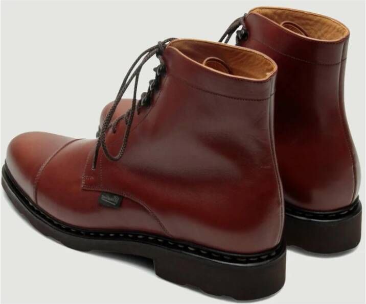 Paraboot Veterschoenen van Leer Bruin Dames