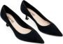 Parallele Antraciet Suède Pumpschoen Gray Dames - Thumbnail 7