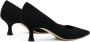 Parallele Antraciet Suède Pumpschoen Gray Dames - Thumbnail 8
