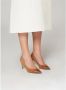 Parallele Brandy Suède Pump Anna Brown Dames - Thumbnail 6