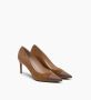 Parallele Brandy Suède Pump Anna Brown Dames - Thumbnail 7
