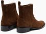 Parallele Chelsea Boot in Cognac Suède Brown Dames - Thumbnail 2