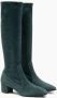 Parallele Groene suède stretch laars Green Dames - Thumbnail 6