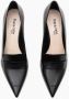Parallele Zwarte leren mocassin Austin Black Dames - Thumbnail 2