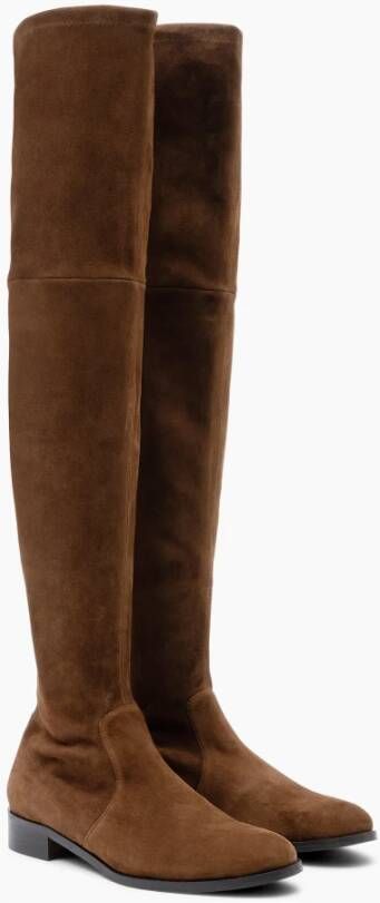 Parallele Over-knee laarzen